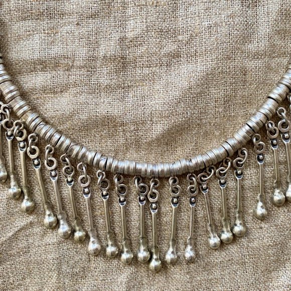 Turkish Tribal Bib Necklace - Picture 3 of 4